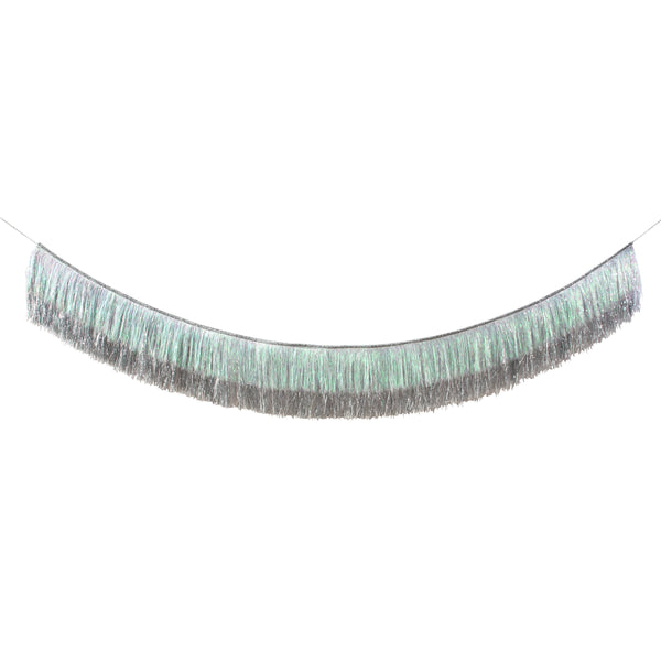 Throw a cool birthday party with a video theme with our set including paper plates, cups, napkins and an shimmering tinsel garland.  Image4