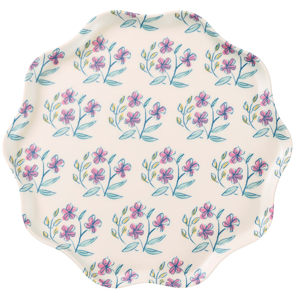 Our large reusable plates, with summery floral designs inspired by Indian block prints, are ideal for chic celebrations time after time. Image7