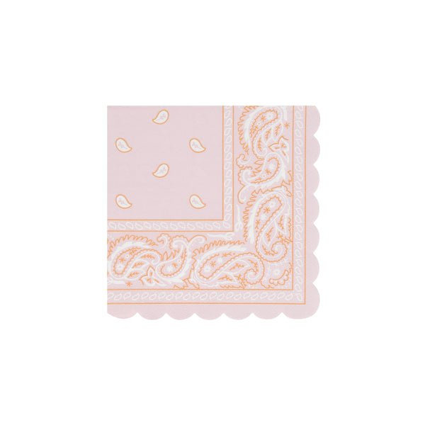 Our party napkins, with colourful bandana designs are great for tablescaping for a country music party, BBQ or line dancing fun. Image5