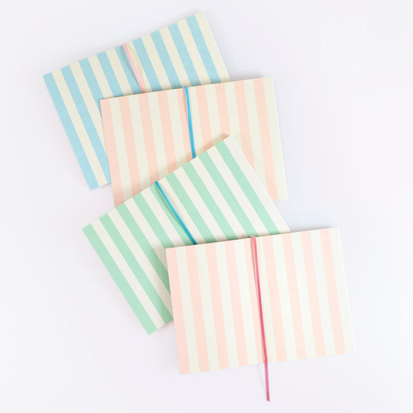 Our lined notebook has a pretty Liberty floral print design and a pink velvet ribbon bookmark, a wonderful gift for a writer. Image3