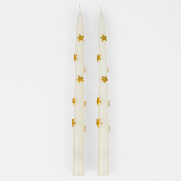 Our taper candles, with a bow design, are perfect as Christmas decorative candles. Image5
