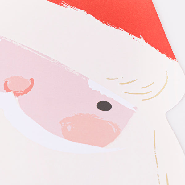 Our Christmas paper placemats, featuring Santa, are ideal for table layering and adding a joyful touch to your festive meals. Image3