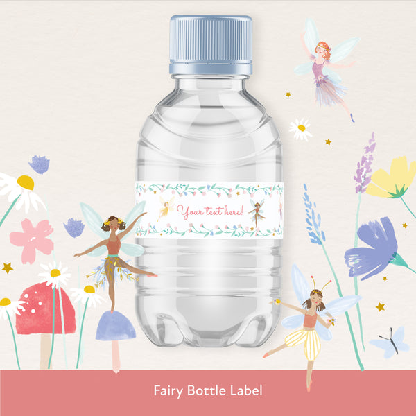 Our digital party bundle, with bright and beautiful fairy illustrations, includes all you need to welcome guests to your party. Image5