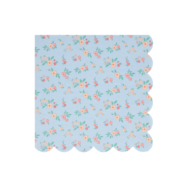 Our floral napkins, in a large size, are the ideal paper napkins for any special party or meal. Image3