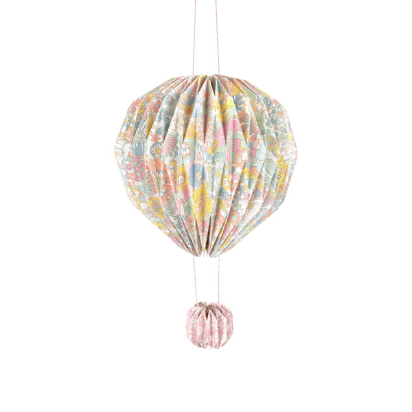 Our balloon decor set of 3 are fabulous paper decorations for hanging at parties or in the home, made with Liberty floral print designs. Image3