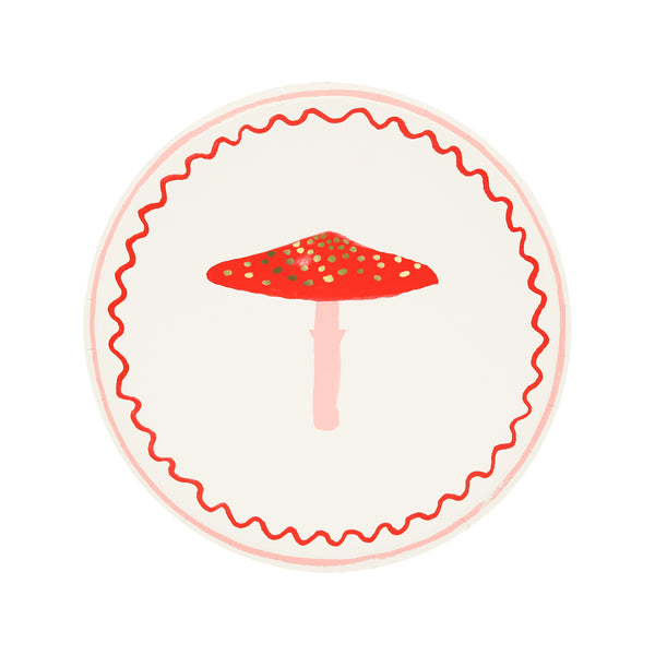 Our side plates, with a festive mushroom Christmas design, are ideal for small savoury and sweet treats. Image4