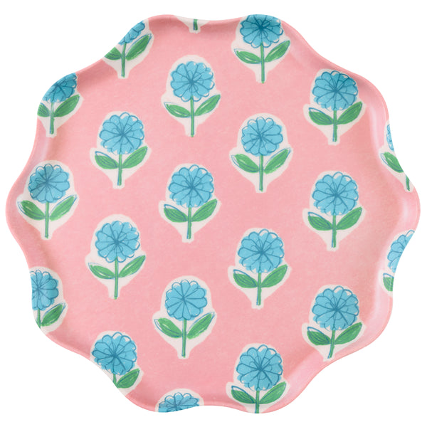 Our large reusable plates, with summery floral designs inspired by Indian block prints, are ideal for chic celebrations time after time. Image8
