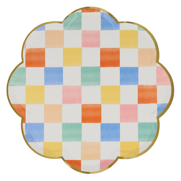 Our decorative plates include spotty plates, checked plates and striped plates in bright colours. Image5