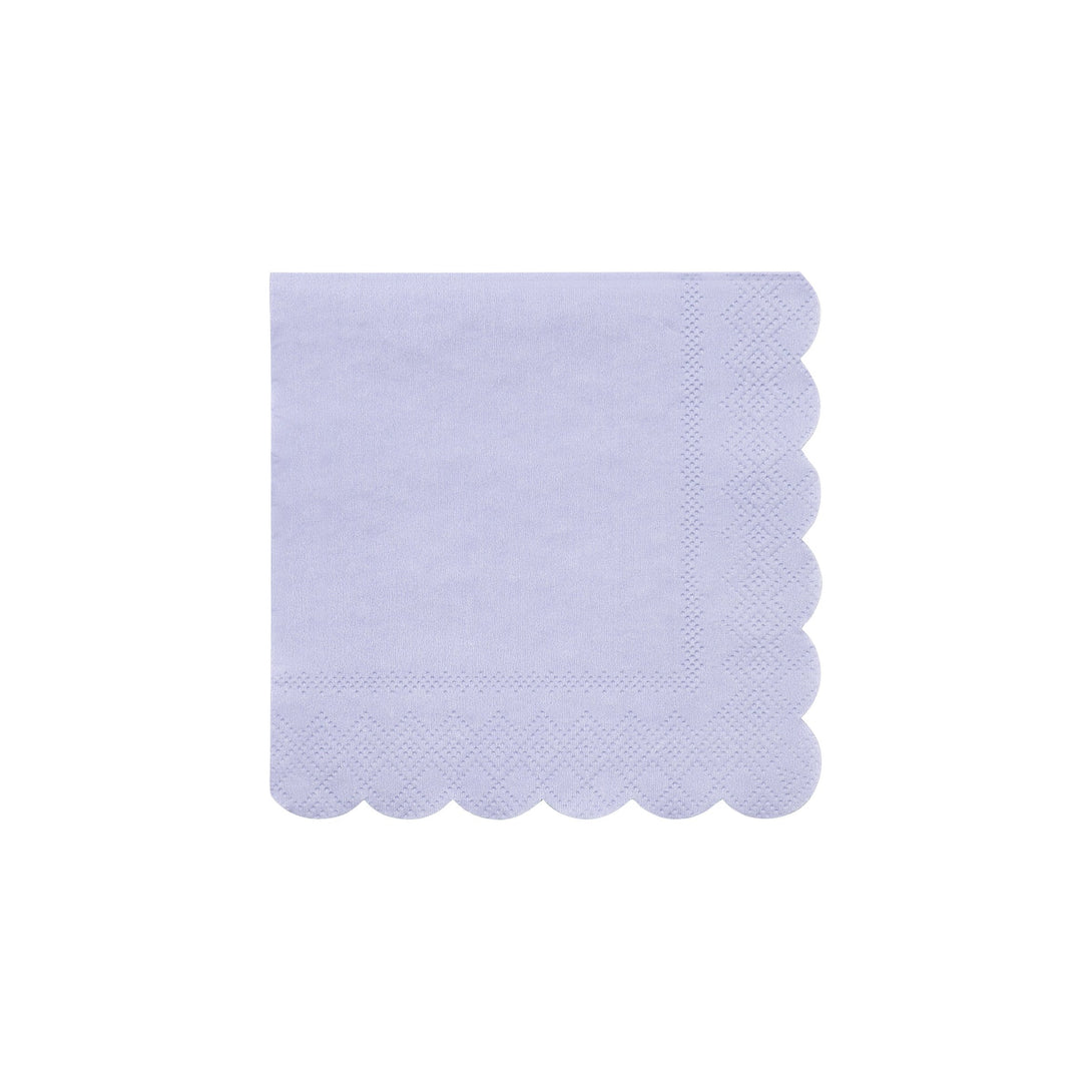 Small Soft Lilac Paper Napkins