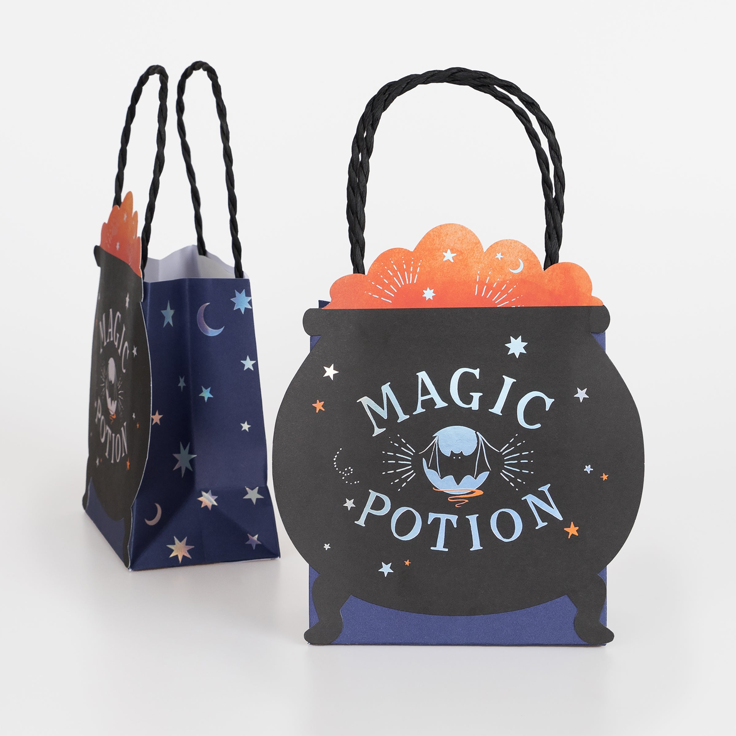 Our magic cauldron bags are perfect if you're looking for Halloween party ideas.