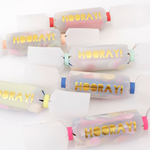 Hooray Confetti Small Crackers Image5