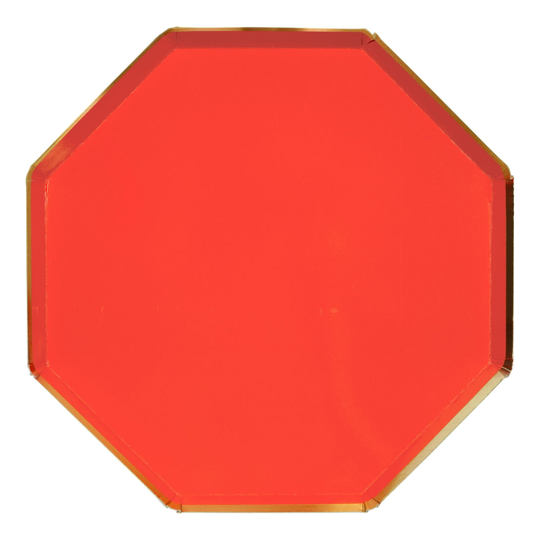 Red Dinner Plates