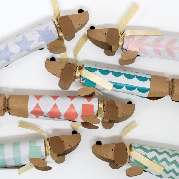 Our sausage dog crackers, with are the perfect kids' Christmas crackers. Image3