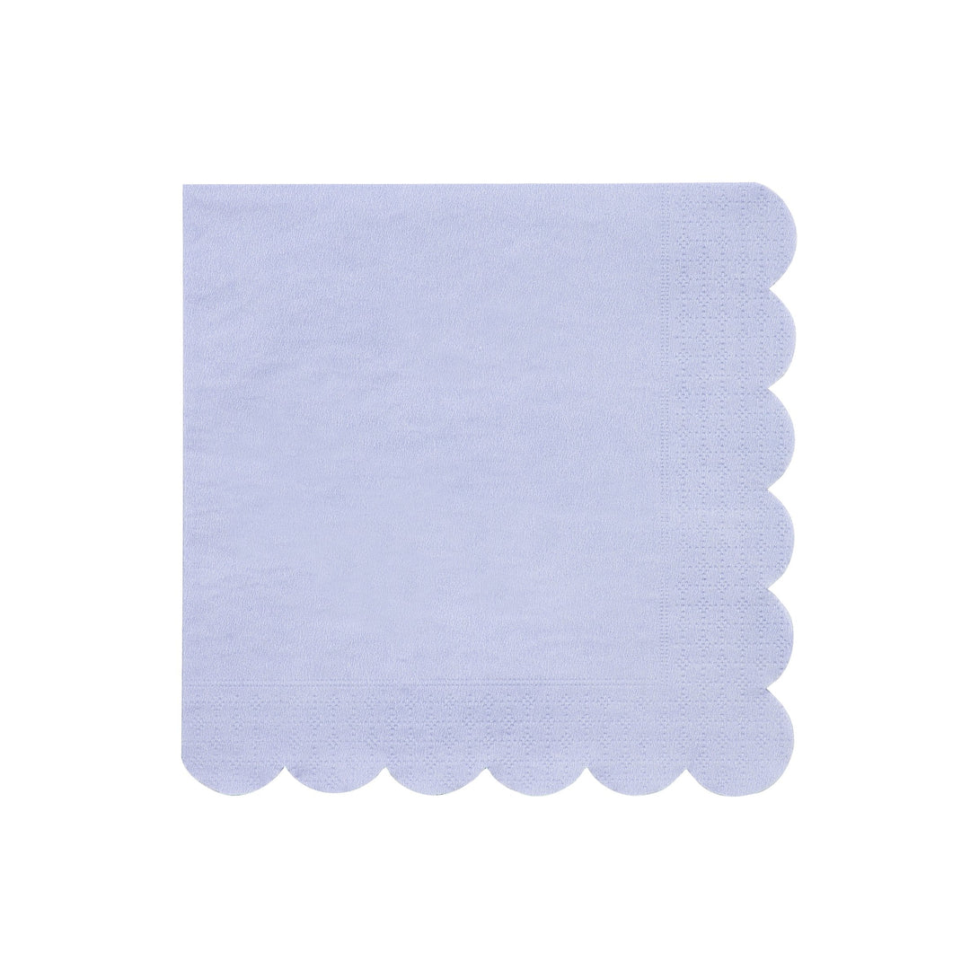 Large Soft Lilac Paper Napkins