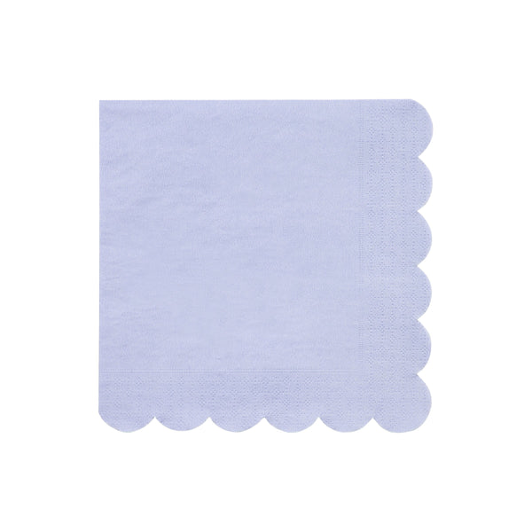 Large Soft Lilac Paper Napkins