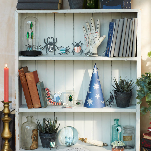 Our paper confetti, in the shape of creepy crawlies, is perfect to add to your Halloween party supplies or for a magic birthday party. Image2