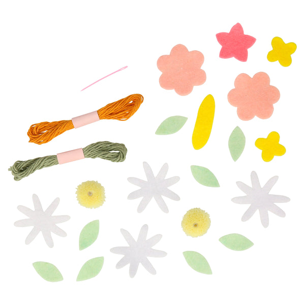 Flower Embroidery Butterfly Mask Kit Image7