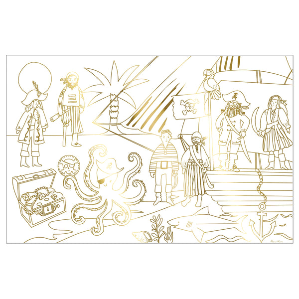 Pirate Colouring Posters Image6