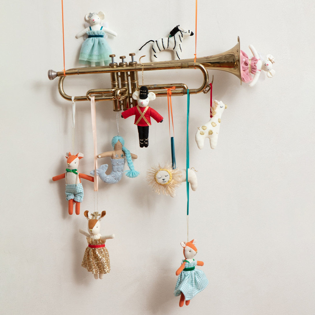 This adorable lion Christmas decoration also makes a fabulous Christmas stocking filler.