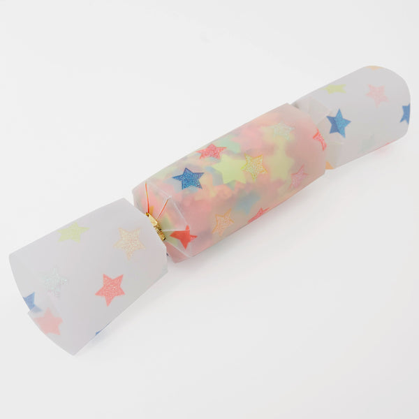Multicolour Star Confetti Small Crackers Image3