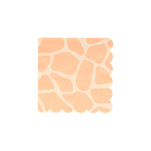 Our small paper napkins, with animal print designs, are ideal for a safari party. Image6
