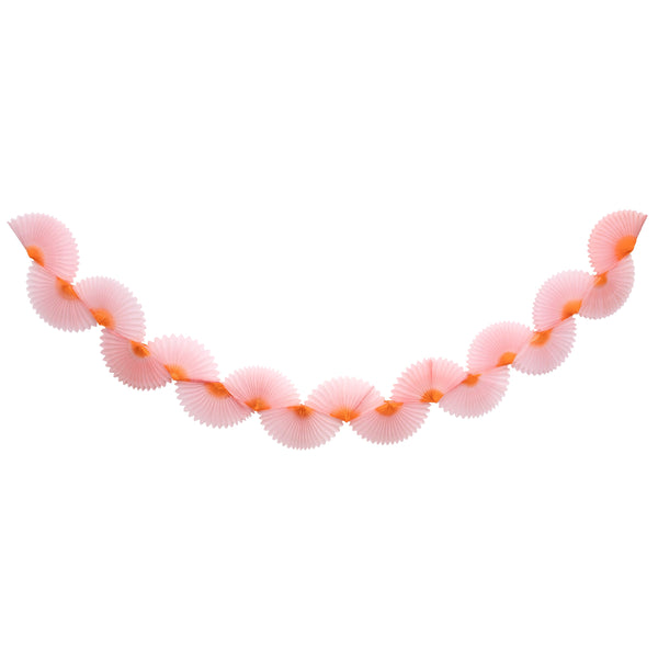 Pink Honeycomb Fan Garland Image5