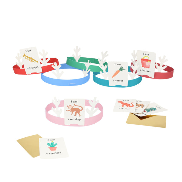 Our party crackers, with a reindeer design, will look beautiful as Christmas table decorations. Image2