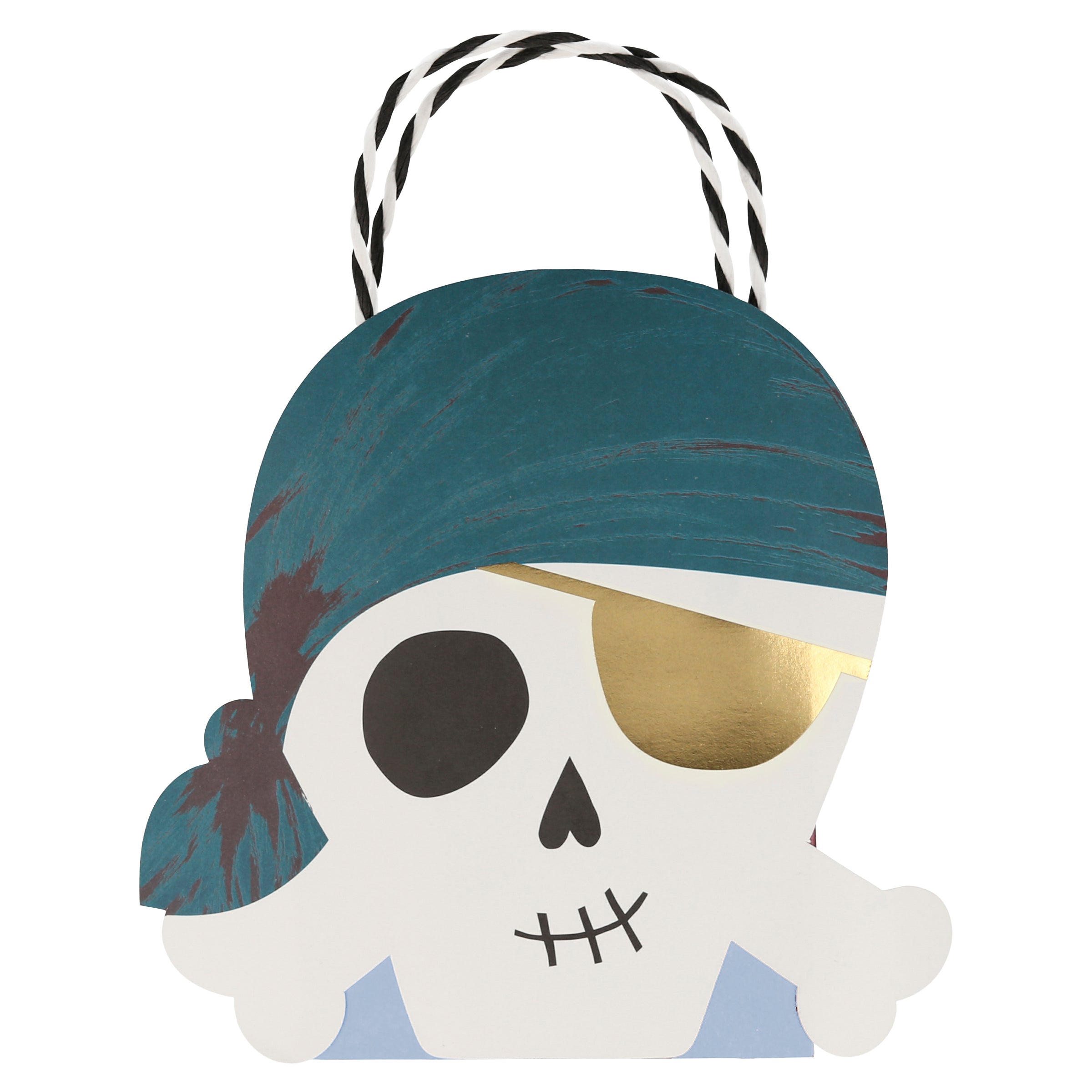 Our paper party bags, with pirate skulls, are perfect for a pirate theme party.