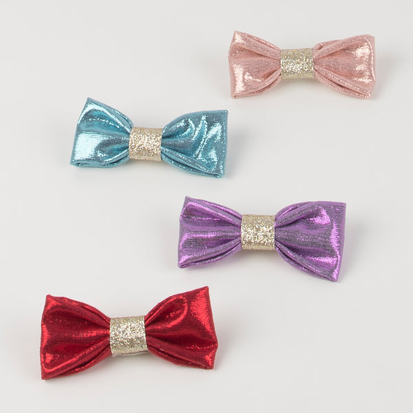 These fabulous hair accessories for girls are crafted from lurex fabric. Image3