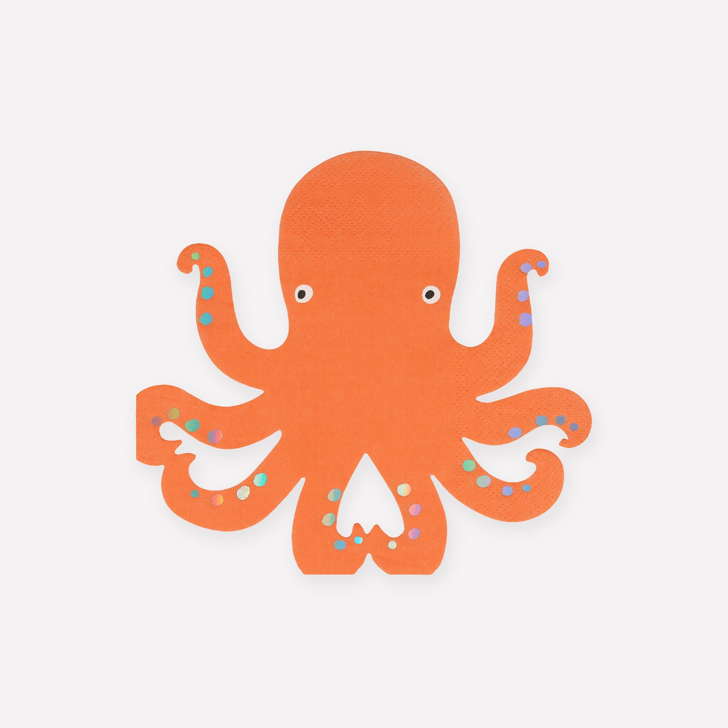 Our paper napkins are the perfect party napkins, featuring a delightful octopus.