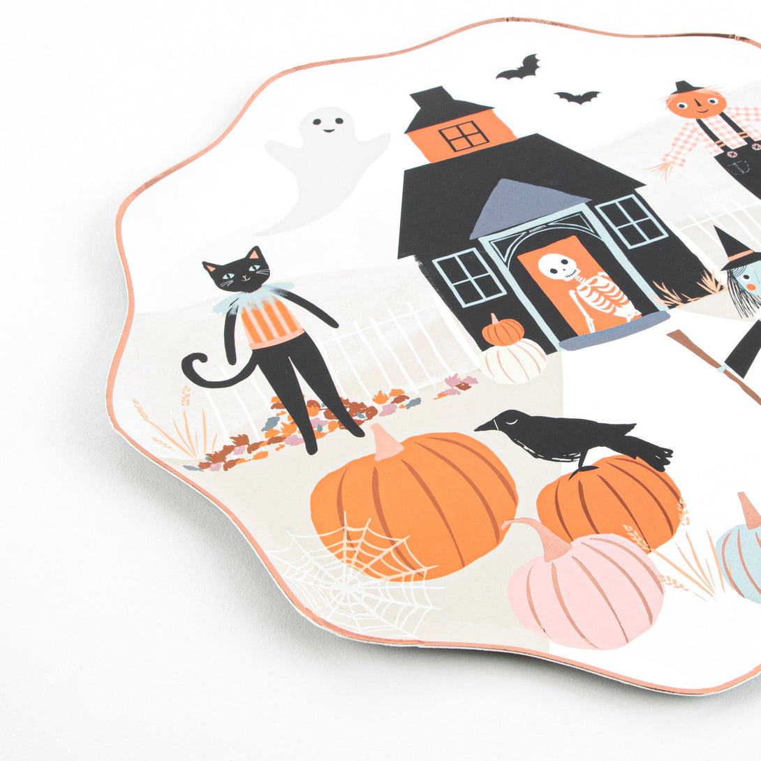 Our Halloween plates are perfect for a kids Halloween party.