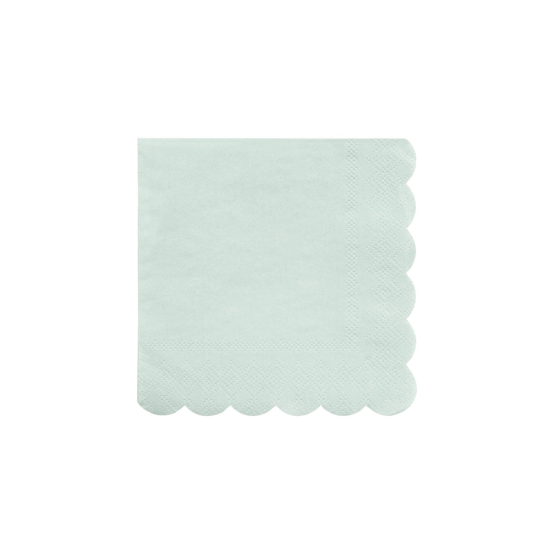 Small Mint Sorbet Paper Napkins