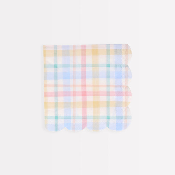 Our soft muted party napkins are ideal for kids birthday party ideas.