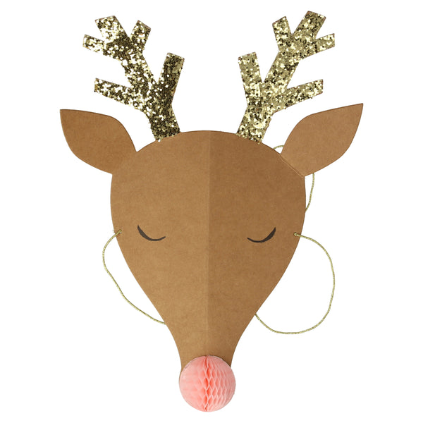 Our reindeer hats make excellent party hats for kids, and fun party hats for adults. Image5