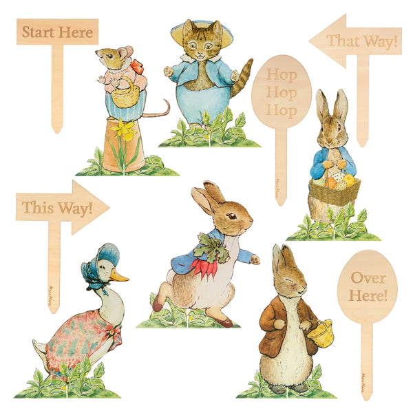 Peter Rabbit Printable Birthday Party Decorations, Blue and Gray Peter  Rabbit Party Supplies, INSTANT DOWNLOAD, Digital File 