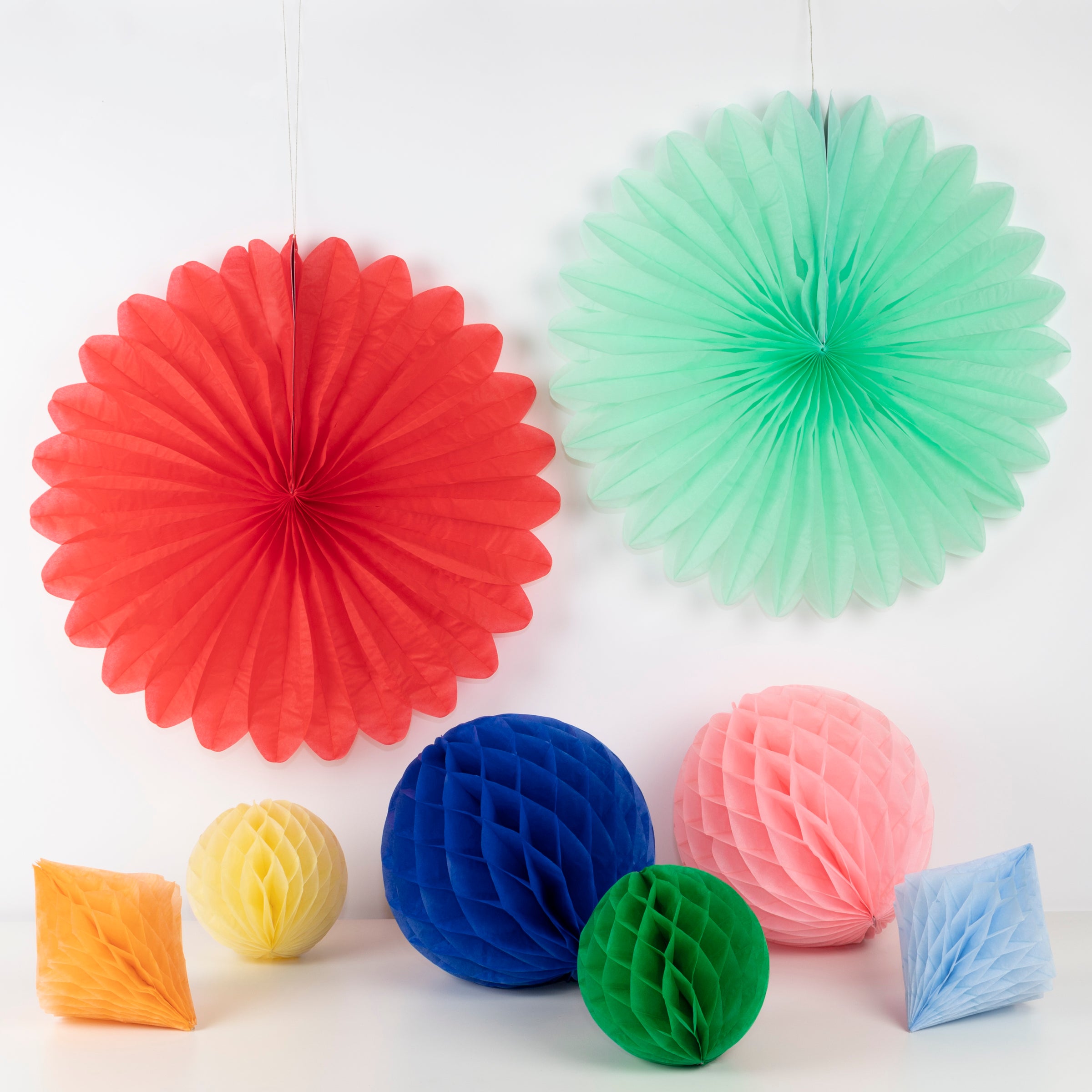 Rainbow Honeycomb Decoration Kit