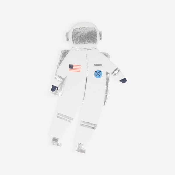 Make a kids birthday party look amazing with our spaceman napkins, the perfect party napkins for kids who love space.