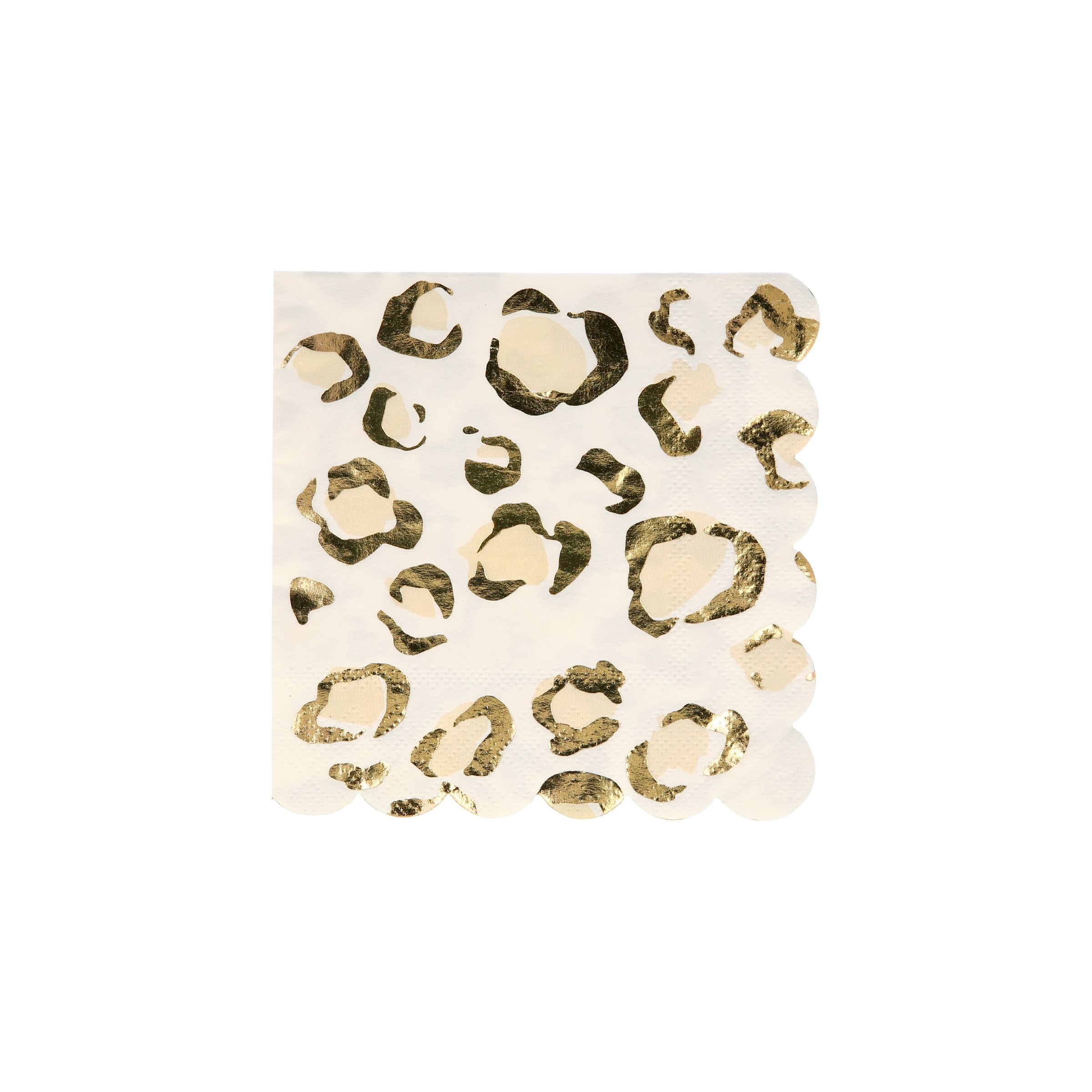 Our small paper napkins, with animal print designs, are ideal for a safari party.