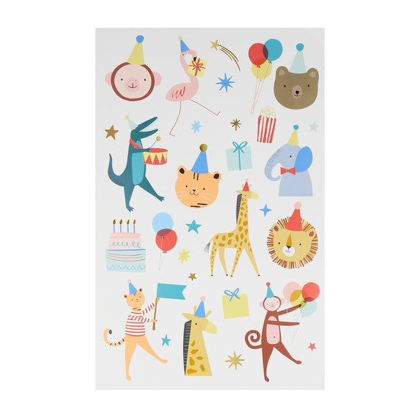 Our animal temporary tattoos are perfect as party favours. Image2