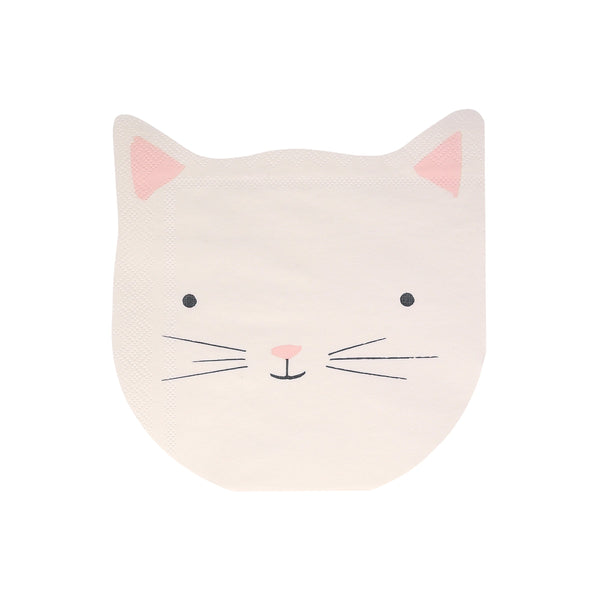 These pastel napkins are perfect for kids party decorations, or for a cat birthday party. Image8