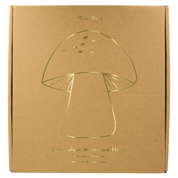 These fabulous mushroom luxury plates are great for a nature theme or for fairy party supplies. Image5