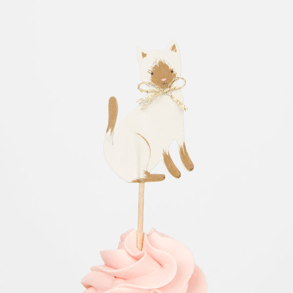 No cat party will be complete without our cat cupcakes, with cupcake toppers and cupcake cases. Image6