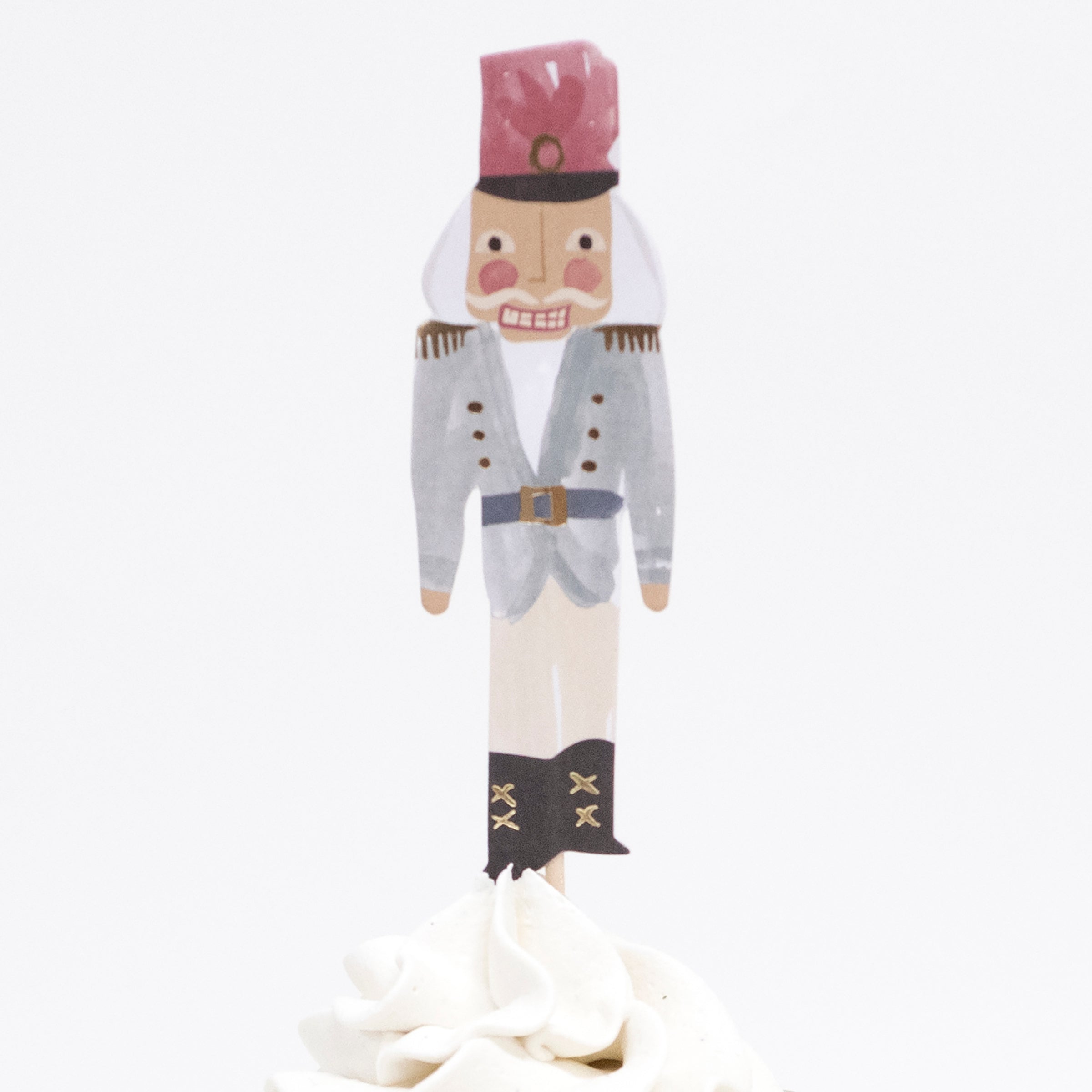 Make the most wonderful Christmas cupcakes with our special Nutcracker Christmas kit.