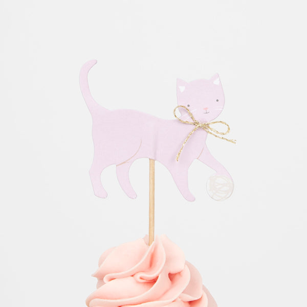 No cat party will be complete without our cat cupcakes, with cupcake toppers and cupcake cases. Image5