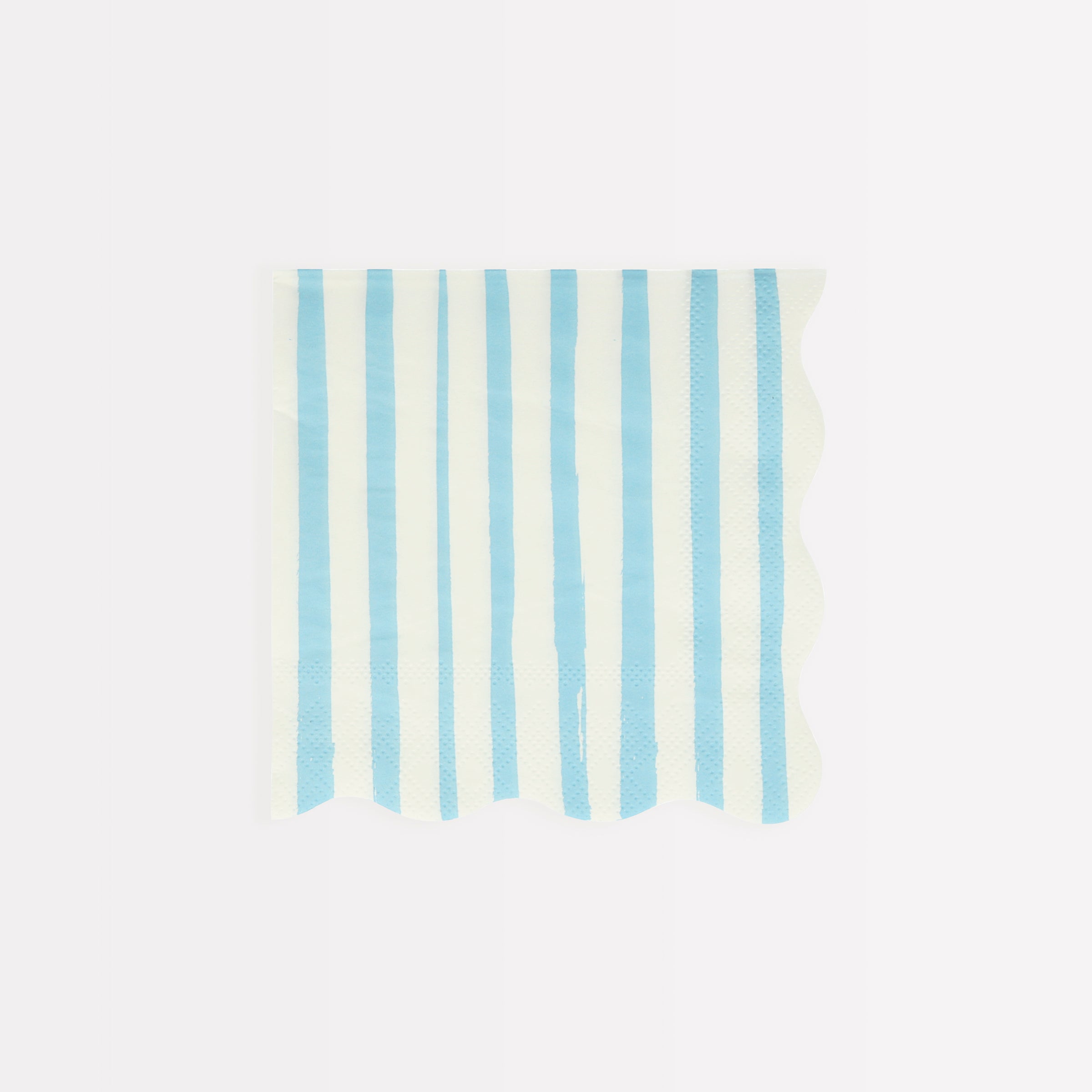 Our small napkins, paper napkins in blue and white, are ideal to add to your birthday party supplies.