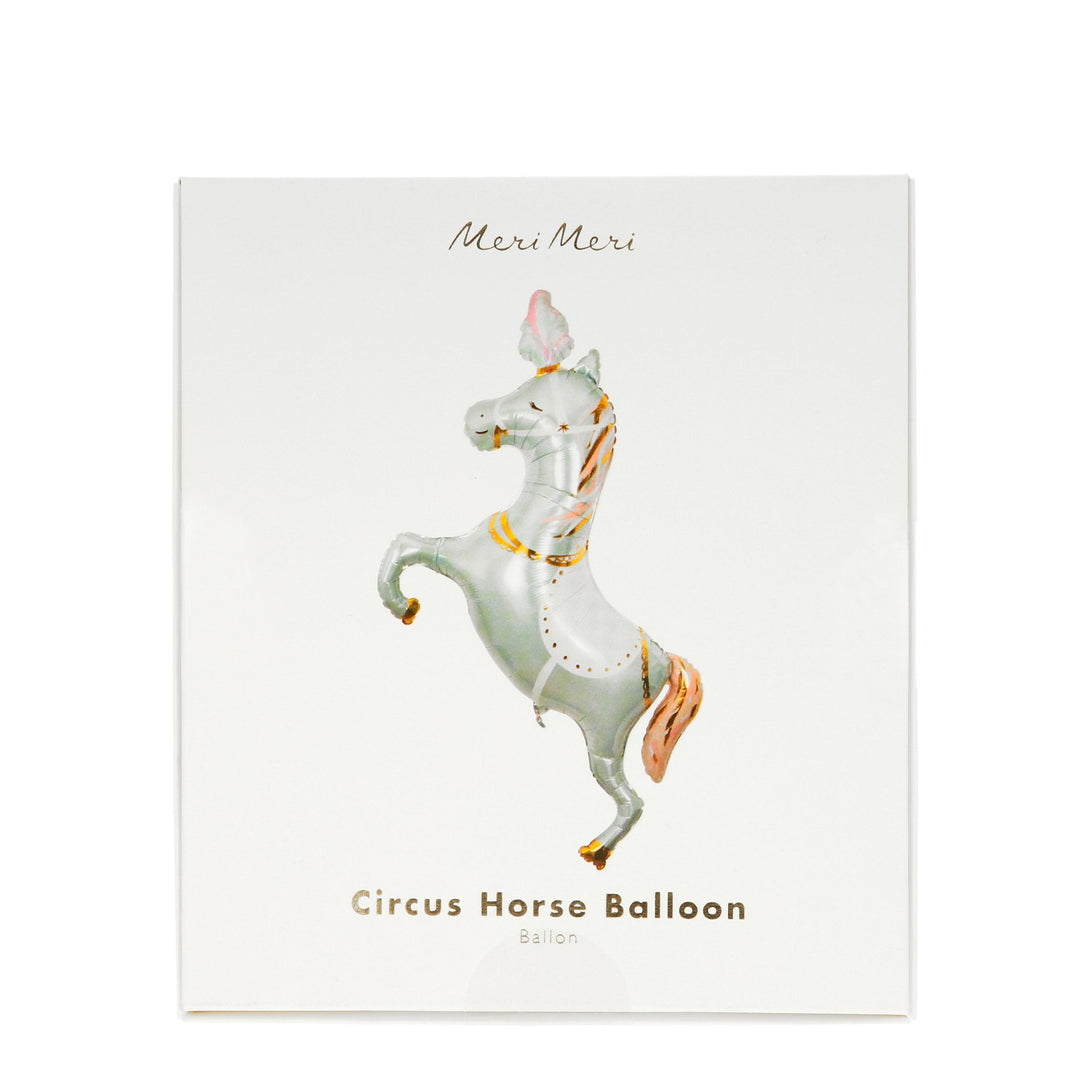 Circus Stallion Foil Balloon