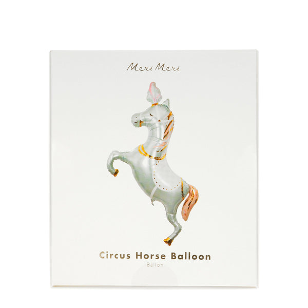 Circus Stallion Foil Balloon Image2
