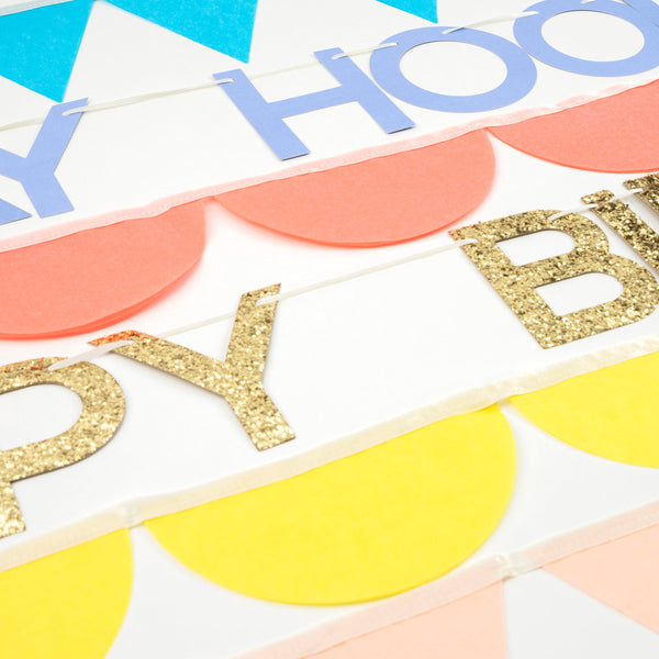 Rainbow Birthday Garlands Image3