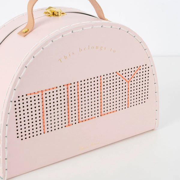 Flower Embroidery Suitcase Kit Image5