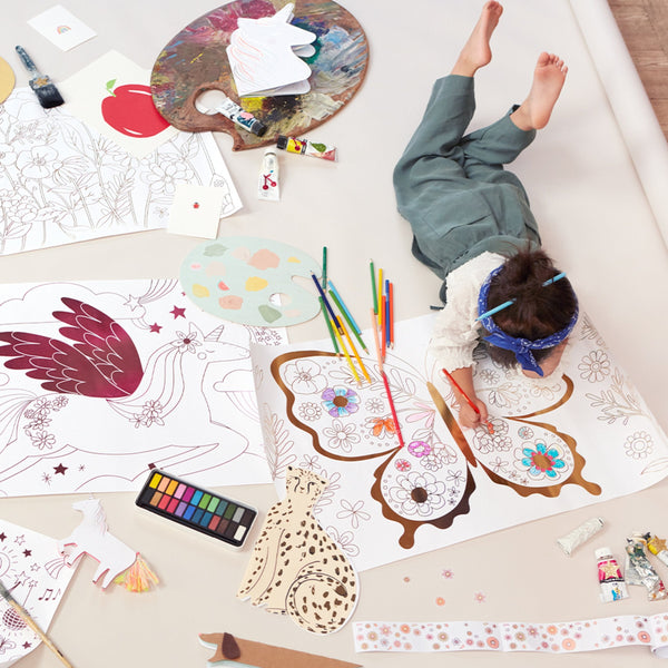 Butterfly Colouring Posters Image2